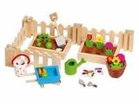 Goki 51729 - Accessoires: Mein kleiner Garten, für die Puppenhäuser