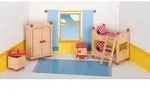 goki Puppenm&ouml;bel Kinderzimmer, Holz