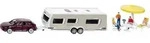 Siku 2542 PKW mit Wohnwagen