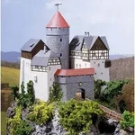 Auhagen 12 263 H0, TT, N Modell Burg Lauterstein