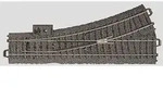 M&auml;rklin H0 C-Gleis (mit Bettung) 24611 Weiche, links 188.3mm 1St.