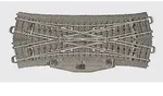 M&auml;rklin H0 C-Gleis (mit Bettung) 24624 Doppelkreuzungsweiche 188.3mm 1St.