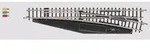 M&auml;rklin 8563 Z miniclub Gleis Weiche, elektromagnetisch, rechts 110mm 13&deg; 490mm