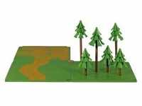 SIKU 5699 - Feldwege und Wald, Kunststoff, Ideal für den Farmbereich