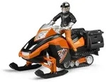 bruder 63101 bworld Snowmobil mit Fahrer + Ausstattung