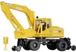 Kibri 16312 H0 Baufahrzeug Modell Atlas Zweiwege Bagger Gleisbau