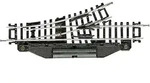 22249 N Fleischmann Gleis (ohne Bettung) Weiche, elektrisch, links 104.2 mm 24 &deg;