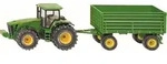 Siku 1953 Traktor mit Anh&auml;nger