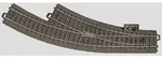 M&auml;rklin H0 C-Gleis (mit Bettung) 24672 Bogenweiche, rechts 1St.