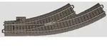 M&auml;rklin H0 C-Gleis (mit Bettung) 24671 Bogenweiche, links 1St.