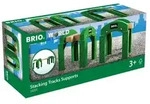 Brio Stapelbares Br&uuml;ckensystem, 2 Br&uuml;cken-Pfeiler/Tunnel