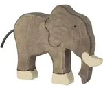 Holztiger Elefant, Holz