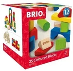 BRIO Infant/ Toddler - Bunte Holzbausteine, 25 Teile
