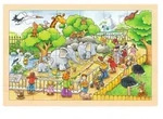 Einlegepuzzle Zoobesuch