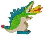Drache, gr&uuml;n