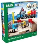Brio Stra&szlig;en und Schienen Steinverlade Set