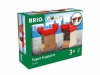 BRIO 33254000 - Brückenfundament, Brückenpfeiler, 2 Stück