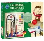 PEBARO 429S - Laubs&auml;ge-Holzkiste mit Werkzeug und Arbeitsplatte