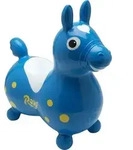 H&uuml;pfpferd Rody blau