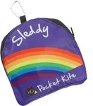 Sleddy Rainbow GO! Einleiner Drachen im Taschenformat