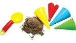 Sandform Eiscreme, 5 i. Netz