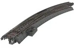 M&auml;rklin H0 C-Gleis (mit Bettung) 24772 Schnellfahrweiche, rechts 1St.