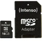 Intenso Class 10 - Flash-Speicherkarte (microSDHC/SD-Adapter inbegriffen)