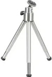 Hama Ball L Ministativ 1/4 Zoll Arbeitsh&ouml;he=14 - 21cm Silber Kugelkopf