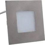 Heitronic 27693 LED-Einbauleuchte LED LED fest eingebaut 2W Edelstahl (geb&uuml;rstet)
