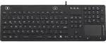 iM-IKB110-BK Tastatur Renkforce Schwarz Spritzwassergesch&uuml;tzt, Staubgesch&uuml;tzt,