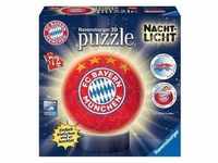 Ravensburger 12177 - FC Bayern München, Puzzleball mit Nachtlicht, 3D, 72 Teile