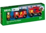 BRIO World - Feuerwehr-Leiterfahrzeug mit Licht & Sound