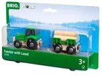 BRIO World - Traktor mit Holz-Anh&auml;nger