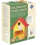 PEBARO 466 - DIY Holzbauset Vogelhaus, Futterhaus und Nistkasten in Einem