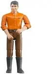 Mann mit hellem Hauttyp/brauner Hose