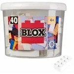 Simba 104118890 - Blox Steine in Dose, Konstruktionsspielzeug, 40, wei&szlig;