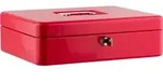 SAX Geldkassette 30x24x9 cm, rot