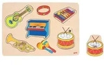 Soundpuzzle Musikalien, mit Instrumentensounds