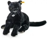 Steiff 084072 - Nero Schlenker-Panther, liegend, schwarz, Pl&uuml;sch, 40 cm
