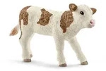 schleich&reg; Farm World Fleckvieh Kalb 5,4cm