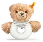 Steiff - Schlaf-gut-B&auml;r Greifring, grau, 12cm