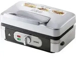 DOMO DO9136C Sandwich-Toaster Grillfunktion Silber, Schwarz
