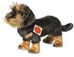 Teddy Hermann 91923 - Rauhaardackel stehend, 28 cm