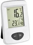 TFA Dostmann Base Funk-Thermometer Wei&szlig; 30.3061.02