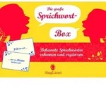 Die gro&szlig;e Sprichwort-Quiz-Box f&uuml;r Senioren. Das Spiel rund um beliebte