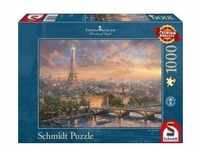 Schmidt 59470 - Thomas Kinkade, Paris, Stadt der Liebe, 1000 Teile, Puzzle