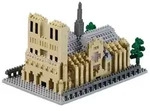 BRIXIES 200168 - Kathedrale notre-Dame, 3D Konstruktionsbausatz aus...