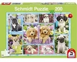 Welpen. Puzzle 200 Teile