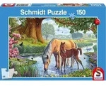 Pferde am Bach (Kinderpuzzle)