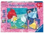 Puzzle Ravensburger DPR: Abenteuer der Prinzessinnen 3 X 49 Teile
